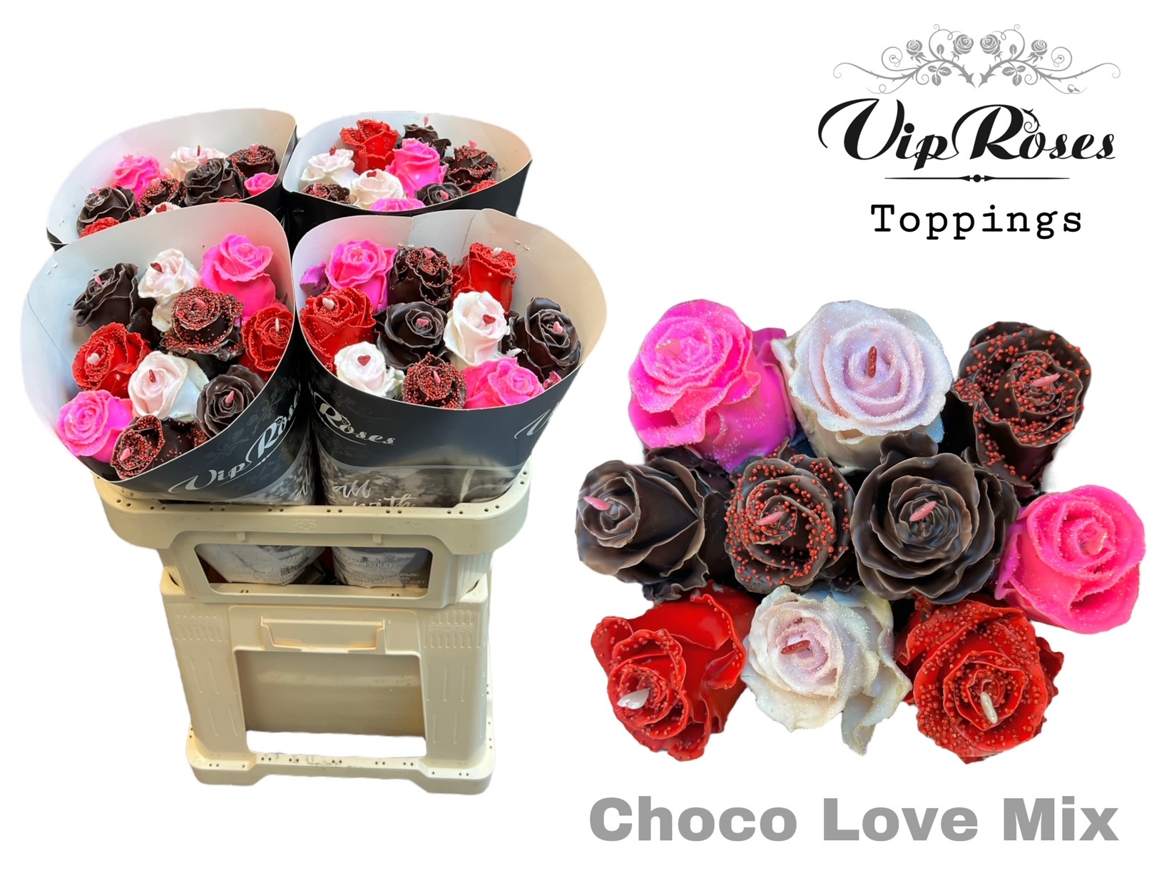 Choco Pot, Line Roses Florist & Choco